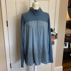 NWT All in Motion Blue Moisture Wick Jacket